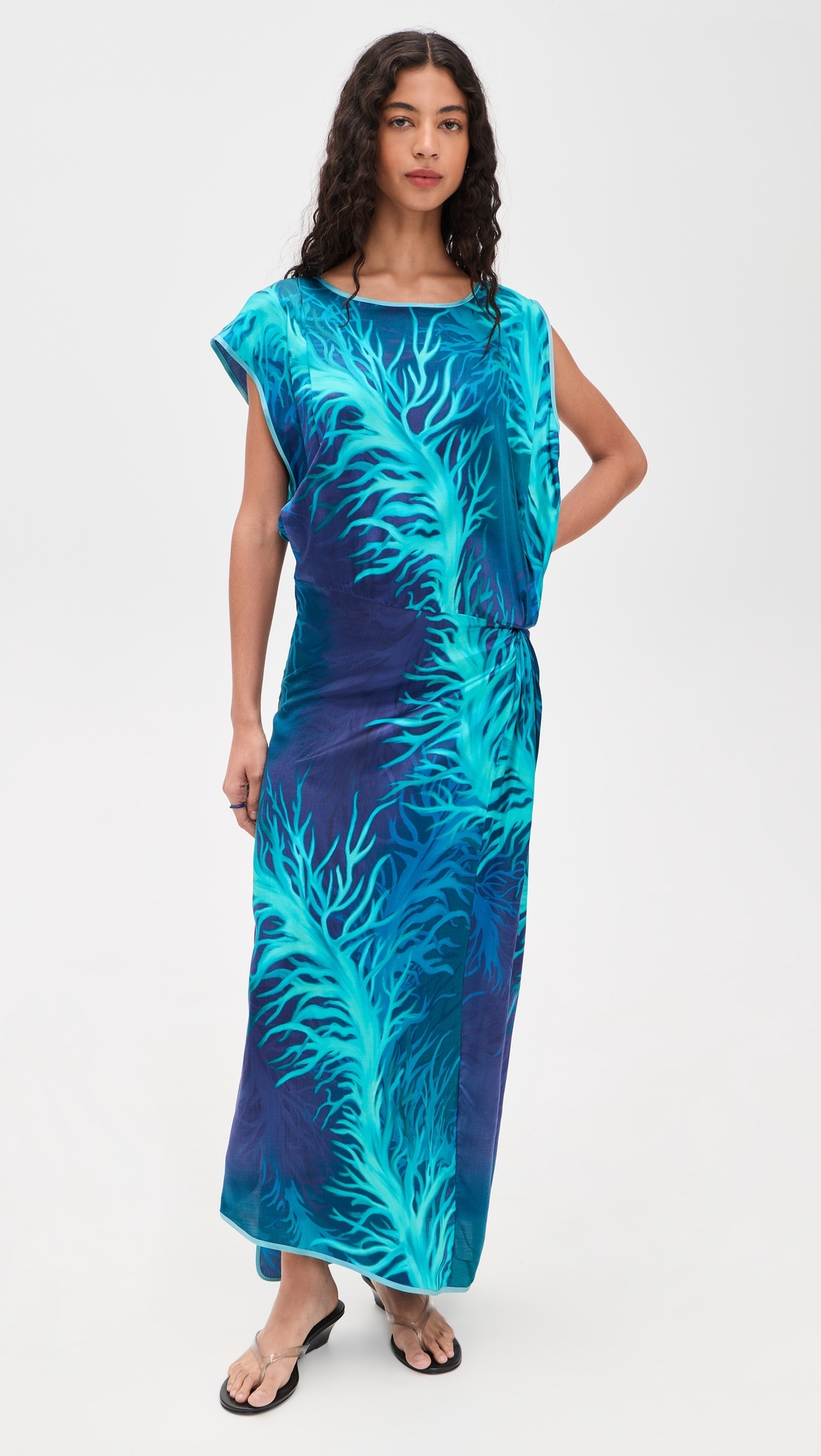 F. R.S For Restless Sleepers Briseide Dress Corals Bleu
