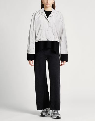 Woman Jacket Grey Size 8 Cotton, Polyester