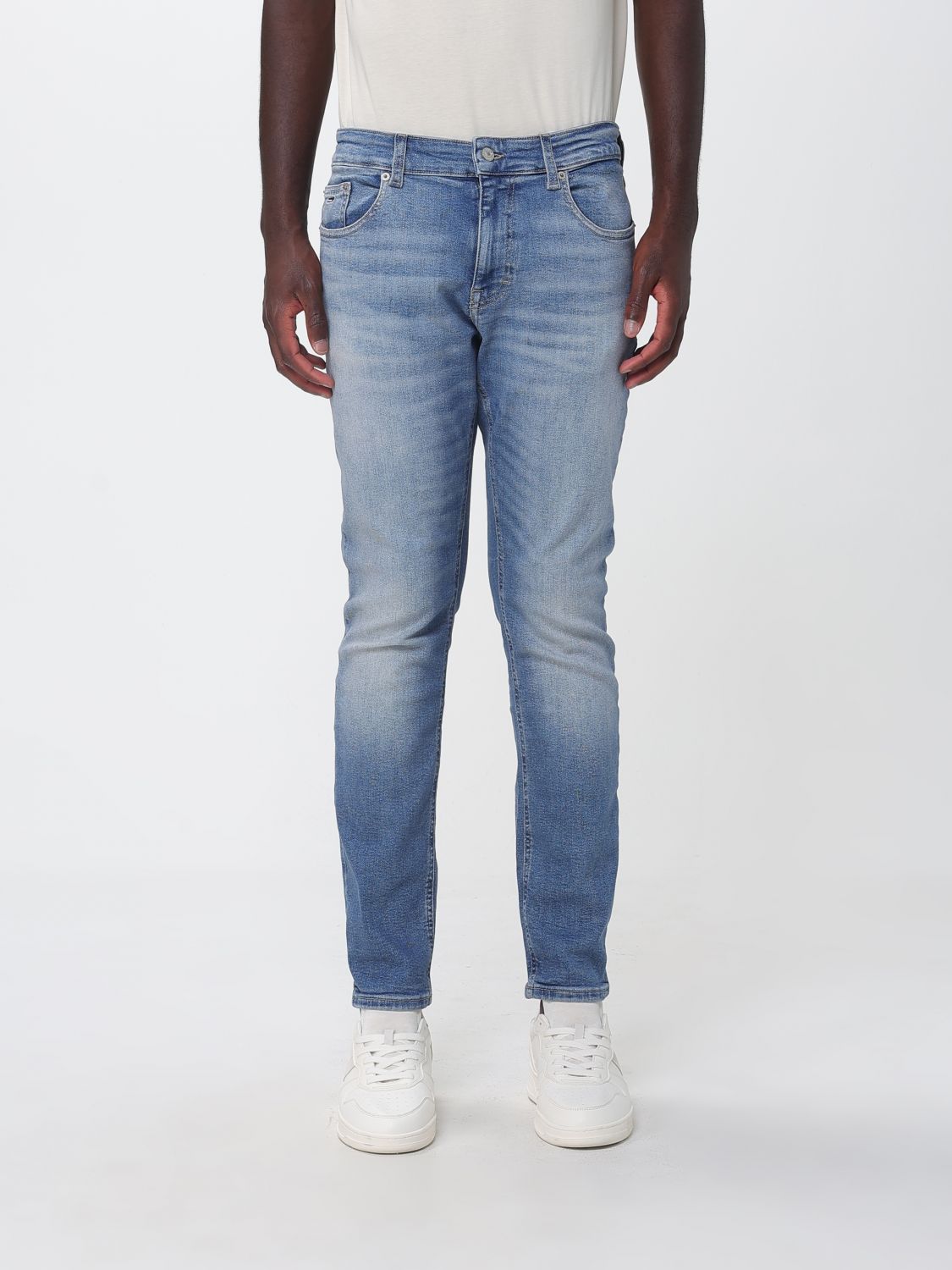 Jeans Men color Navy