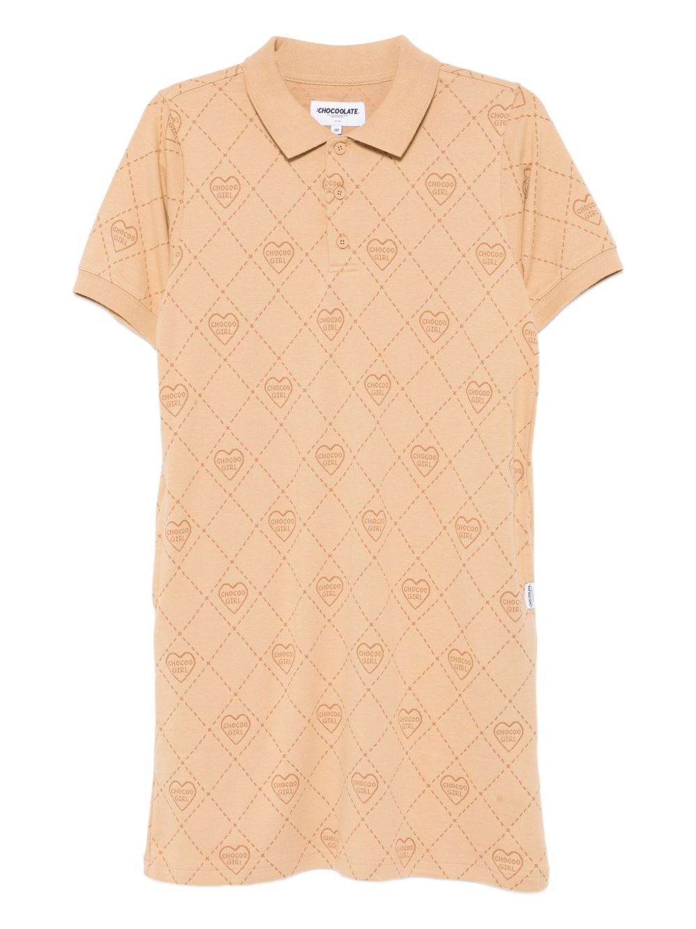 Polo dress - Blue