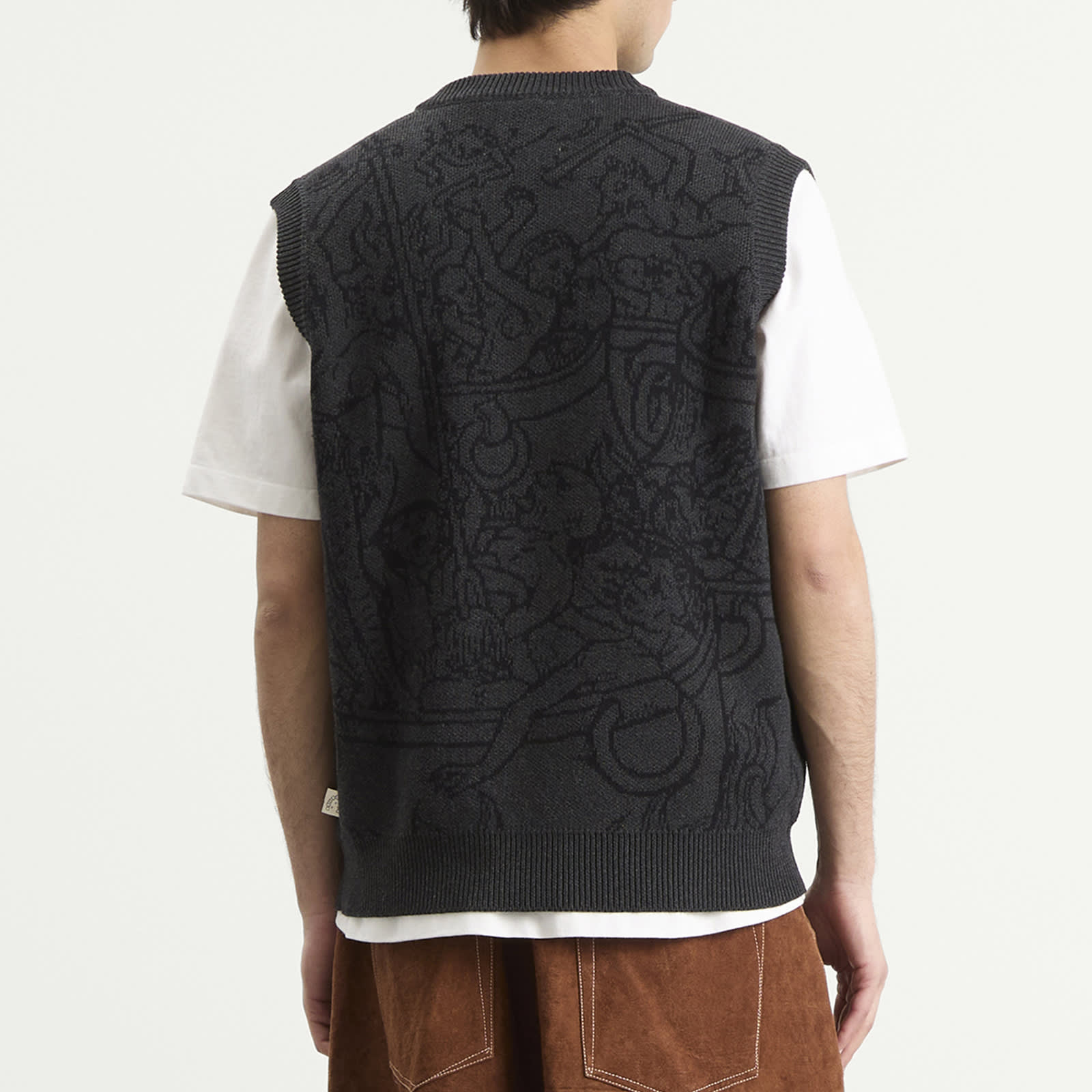 Men's Hades Vest in Charcoal