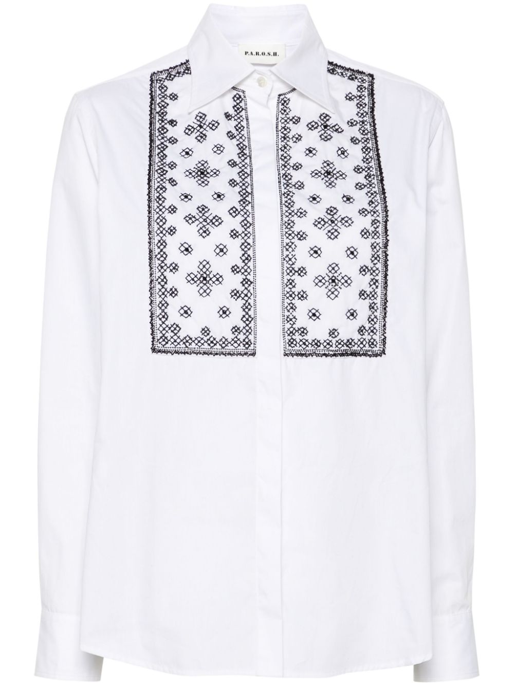 Embroidered shirt - White