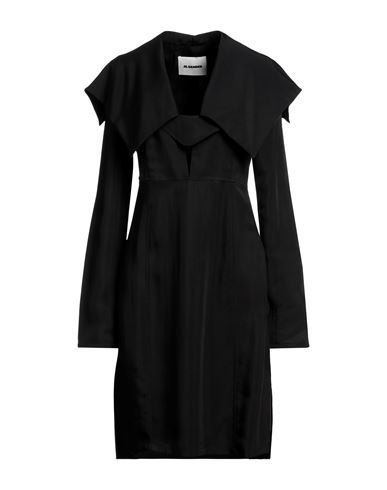 Woman Midi dress Black Size 0 Viscose, Silk