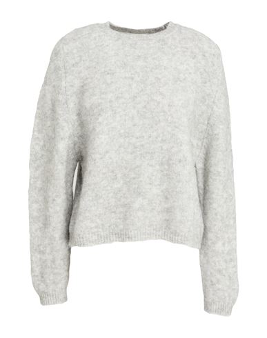 Woman Sweater Light grey Size ONESIZE Polyamide, Wool, Alpaca wool, Elastane
