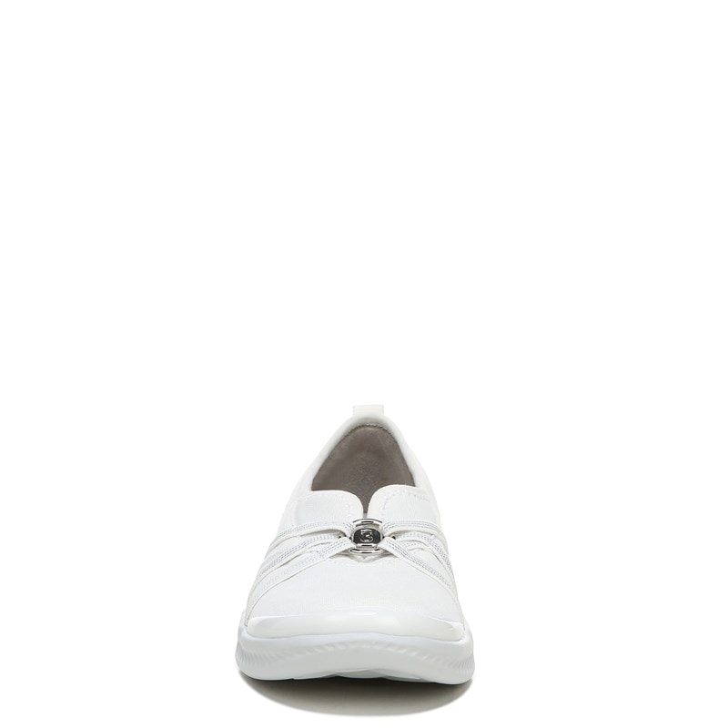 Women's Niche Slip On Shoes (Bright White Fabric)