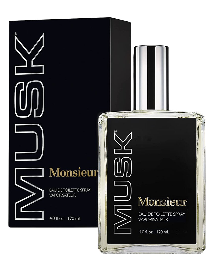 Men's 4Oz Monsieur Musk Edt Spray