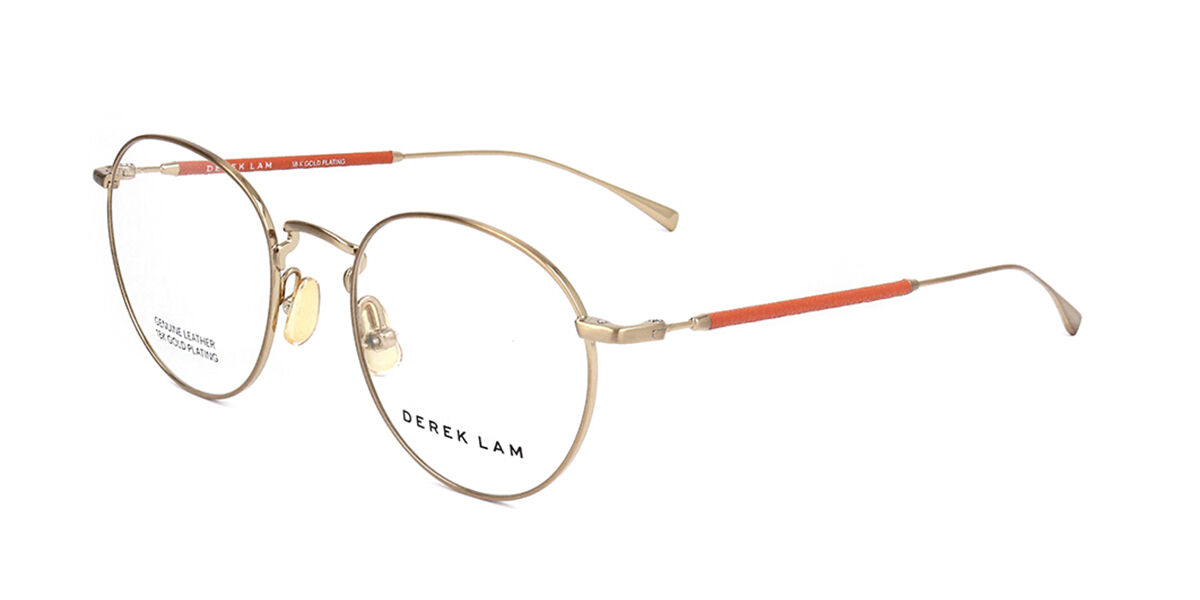 Derek Lam DL286 DGDOG 50 Lunettes De Vue Homme Dorée