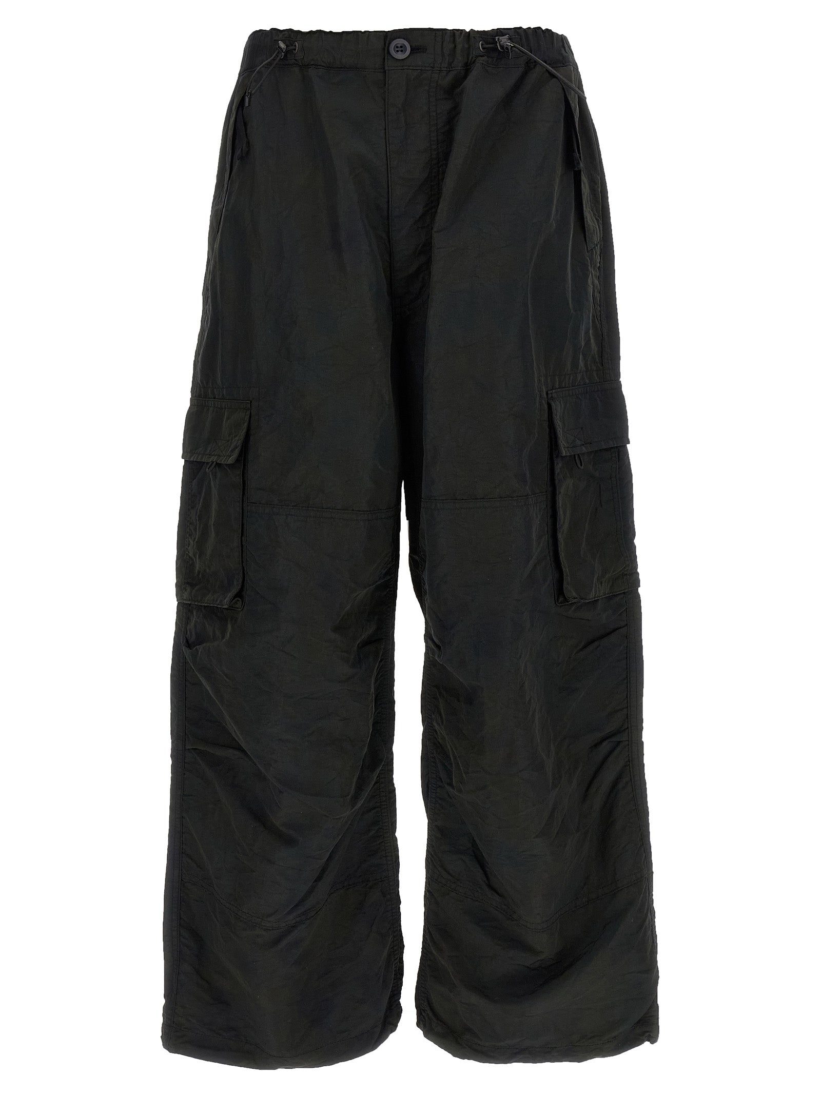 Homme Cargo Pants — Black
