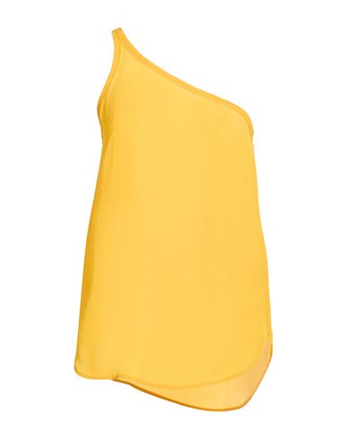 Woman Top Marigold Size 4 Acetate, Silk, Polyamide
