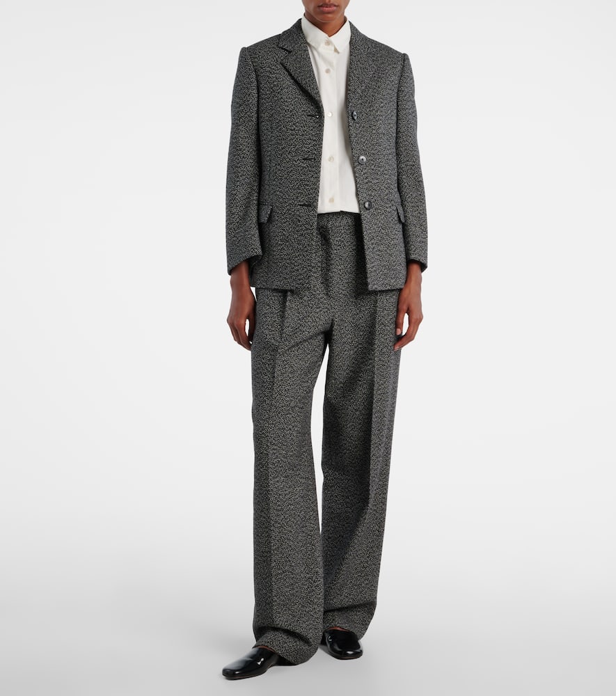Eudora cashmere and wool blazer