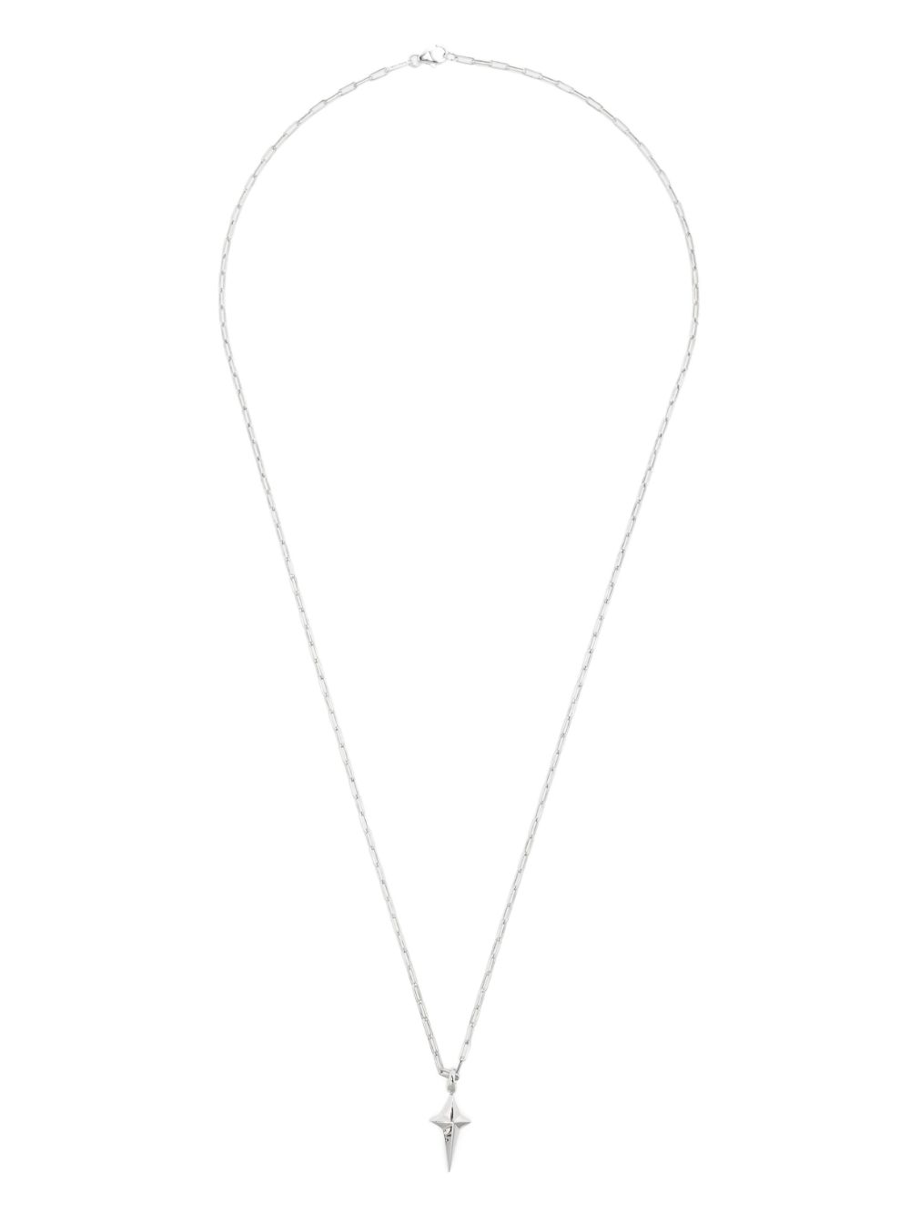 New Cross necklace - Silver