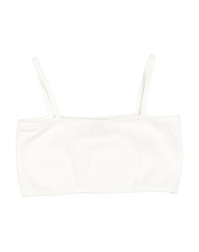 Kid Girl Top White Size 16 Cotton, Elastane