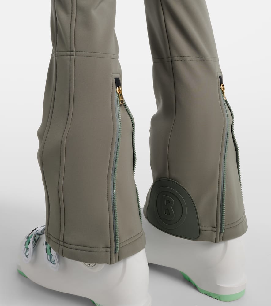 Cropped down ski jacket