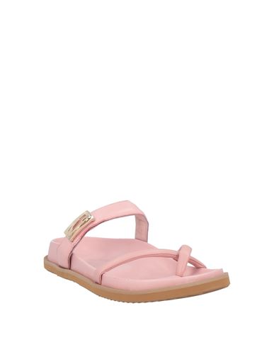 Woman Thong sandal Pink Size 7 Leather