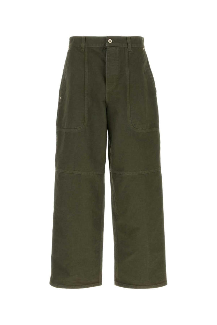 Khaki Cotton Cargo Pant