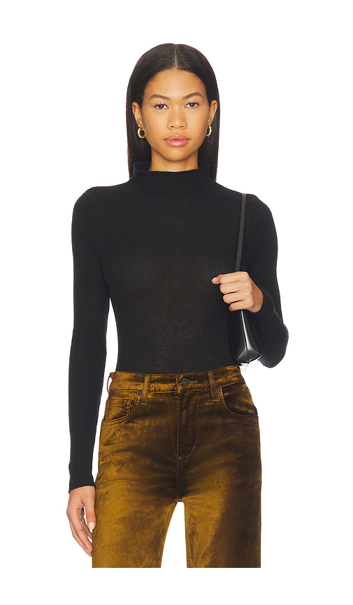 Citizens of Humanity Nara Turtleneck Sweater in Black. S also in L