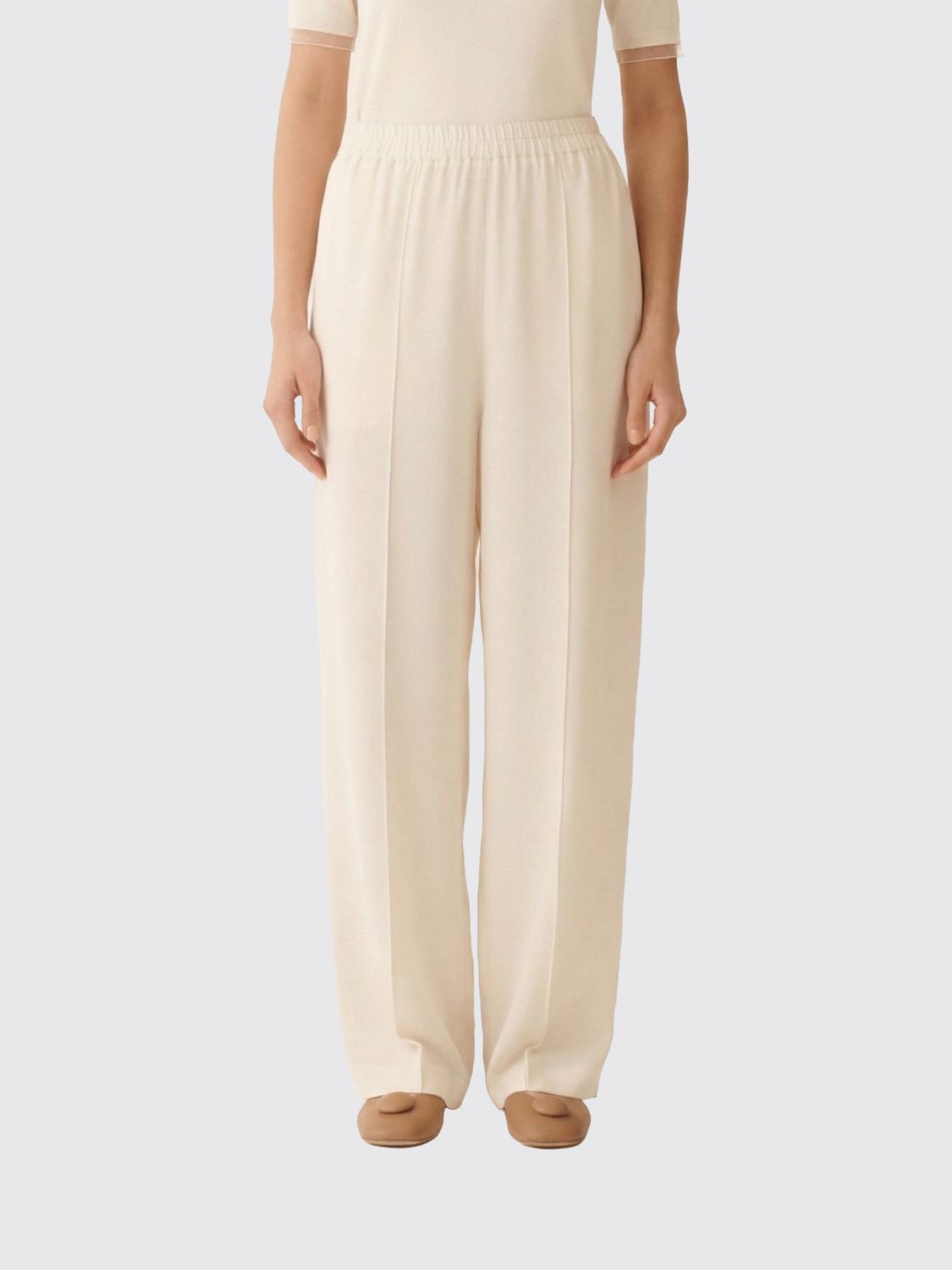 Pants Woman color Butter
