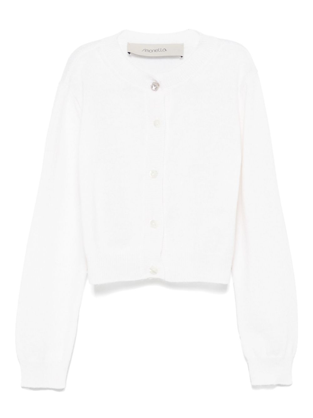 Cashmere cardigan - White