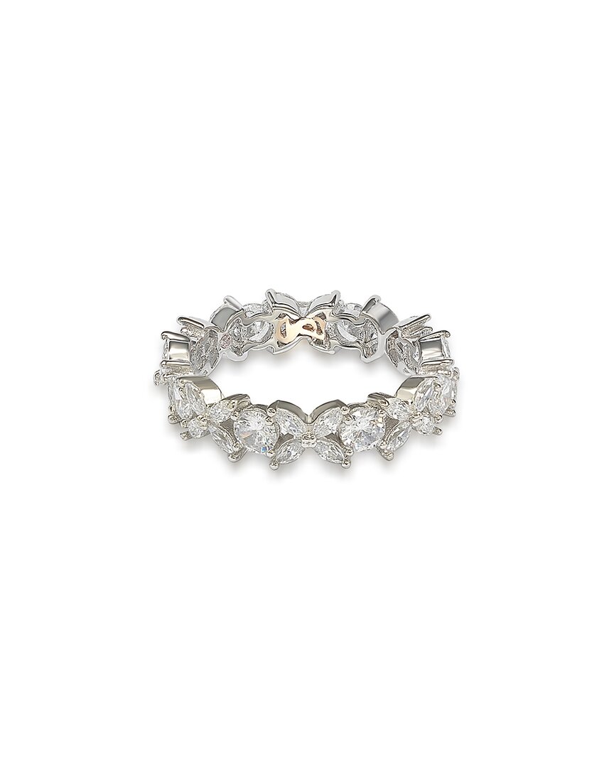 Silver Cz Eternity Ring