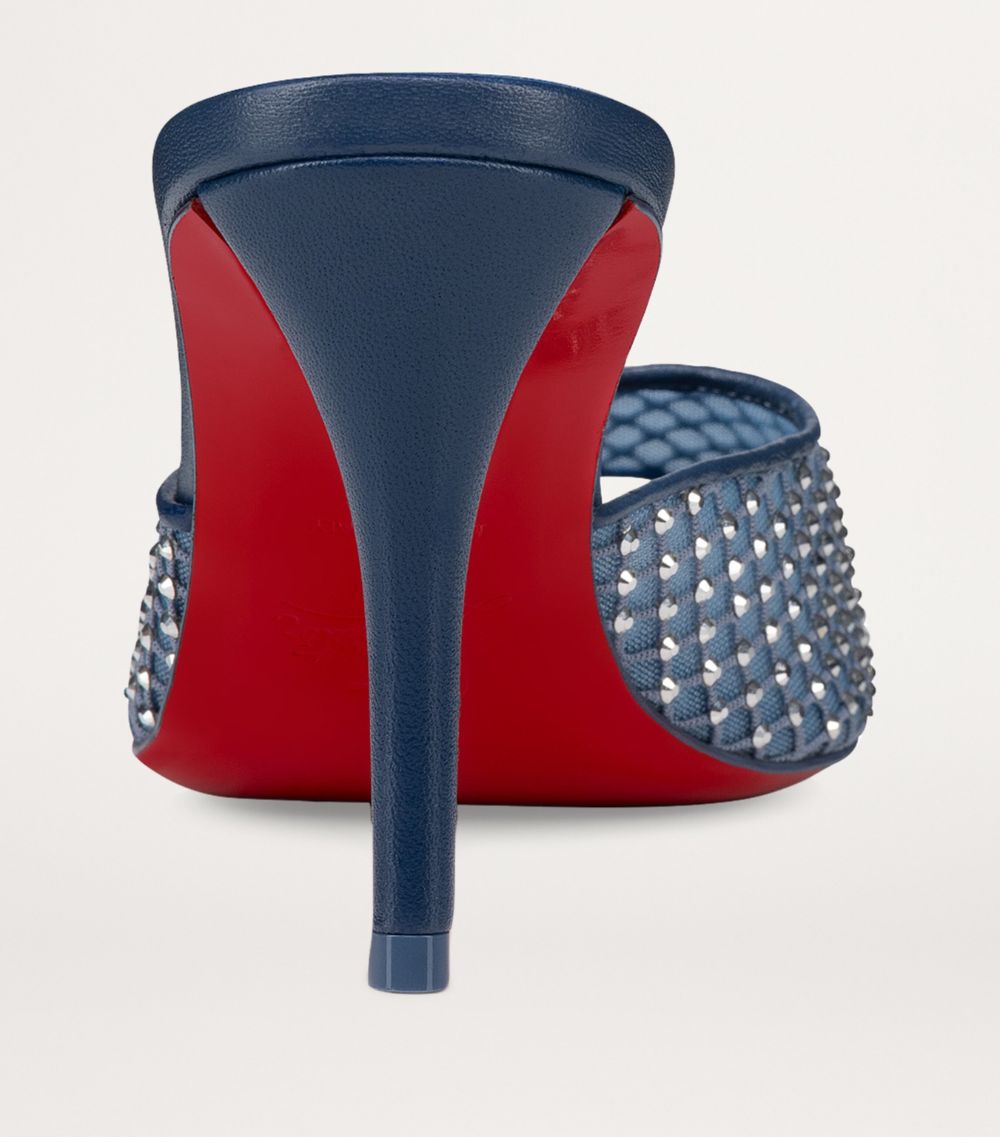 Apostropha Mesh Strass Mules 80