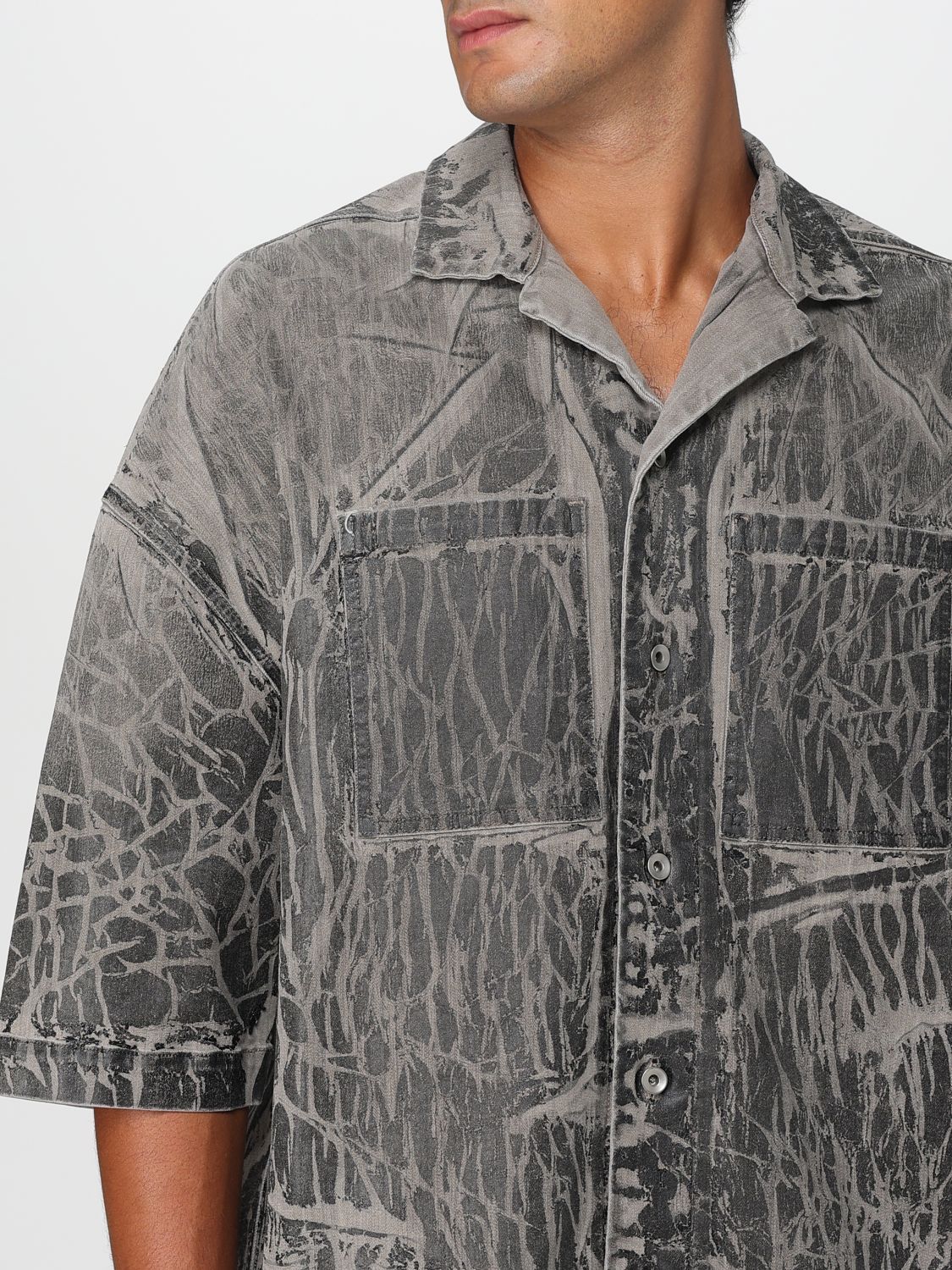 Shirt Men color Grey