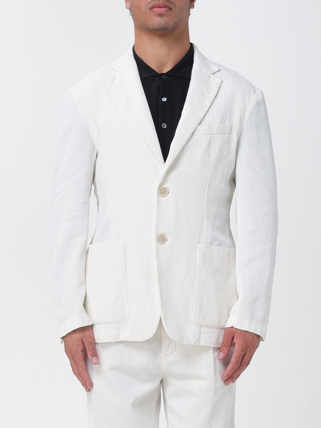 Jacket Men color White