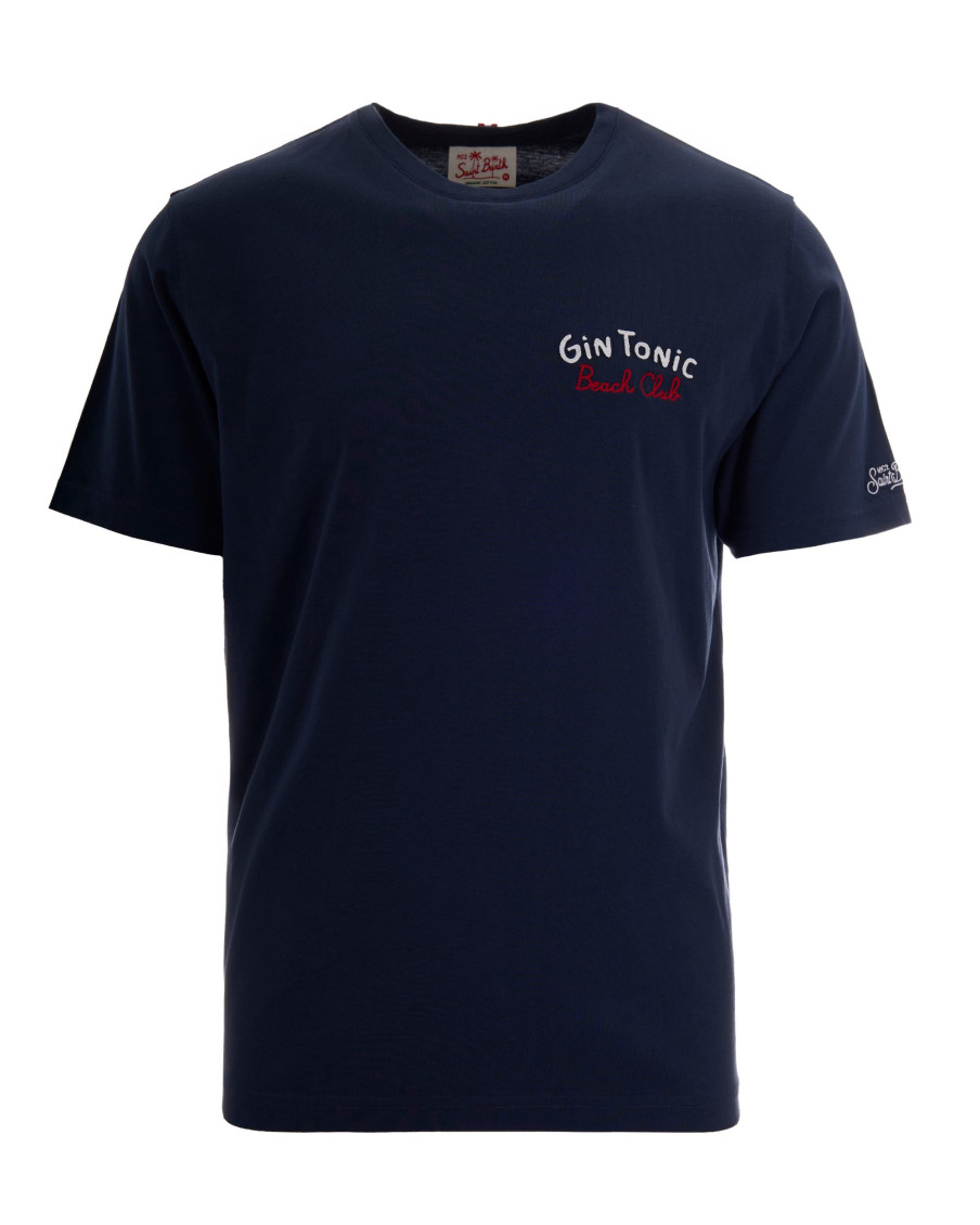 Navy Blue Graphic T-Shirt