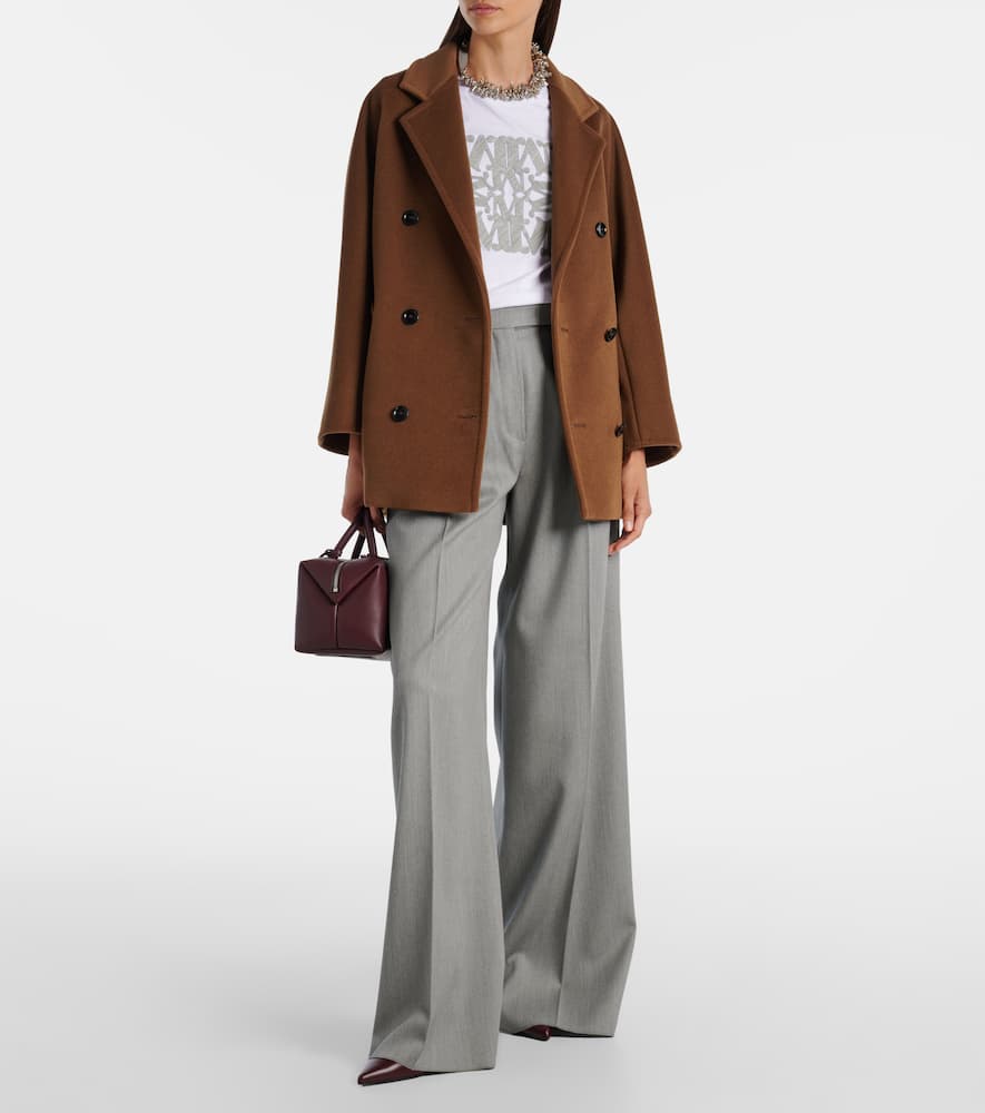 Baden virgin wool wide-leg pants