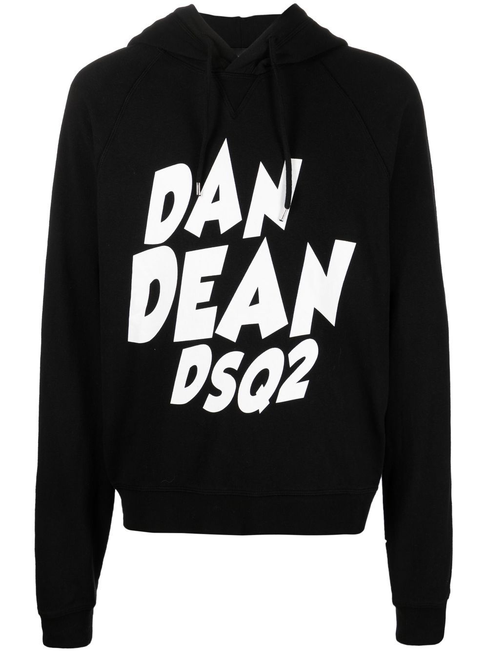 Logo drawstring hoodie - Blue