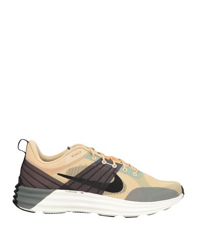 Man Sneakers Beige Size 10 Textile fibers