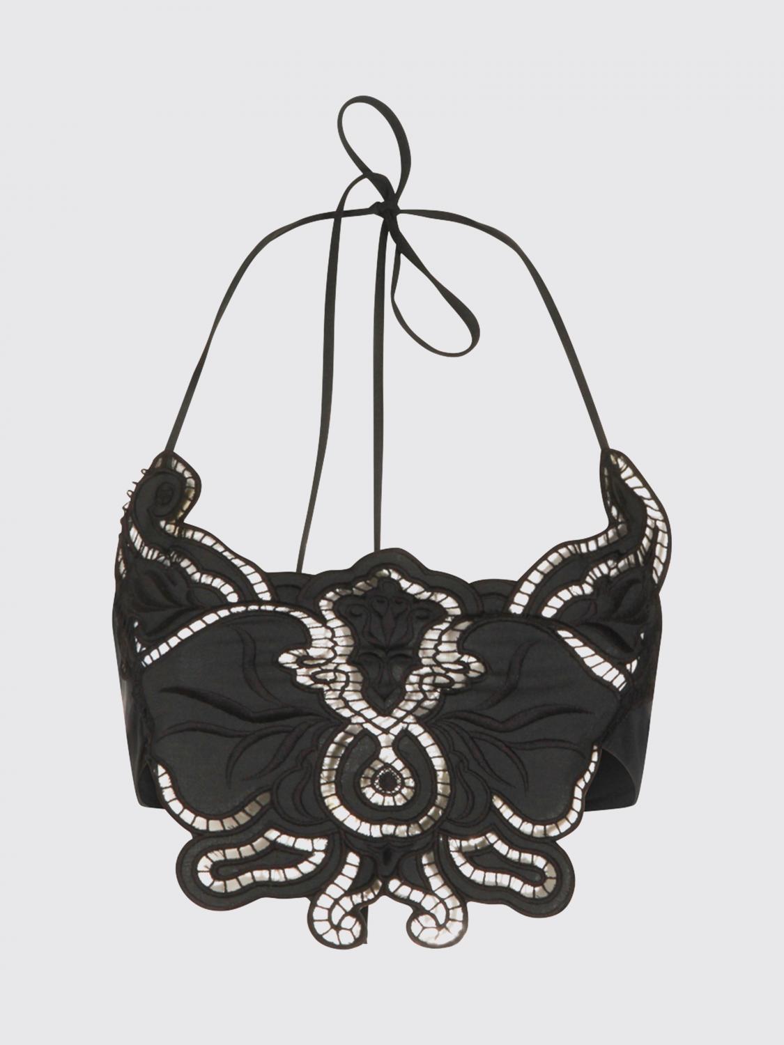 Top Woman color Black