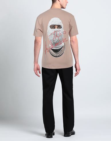 Man T-shirt Light brown