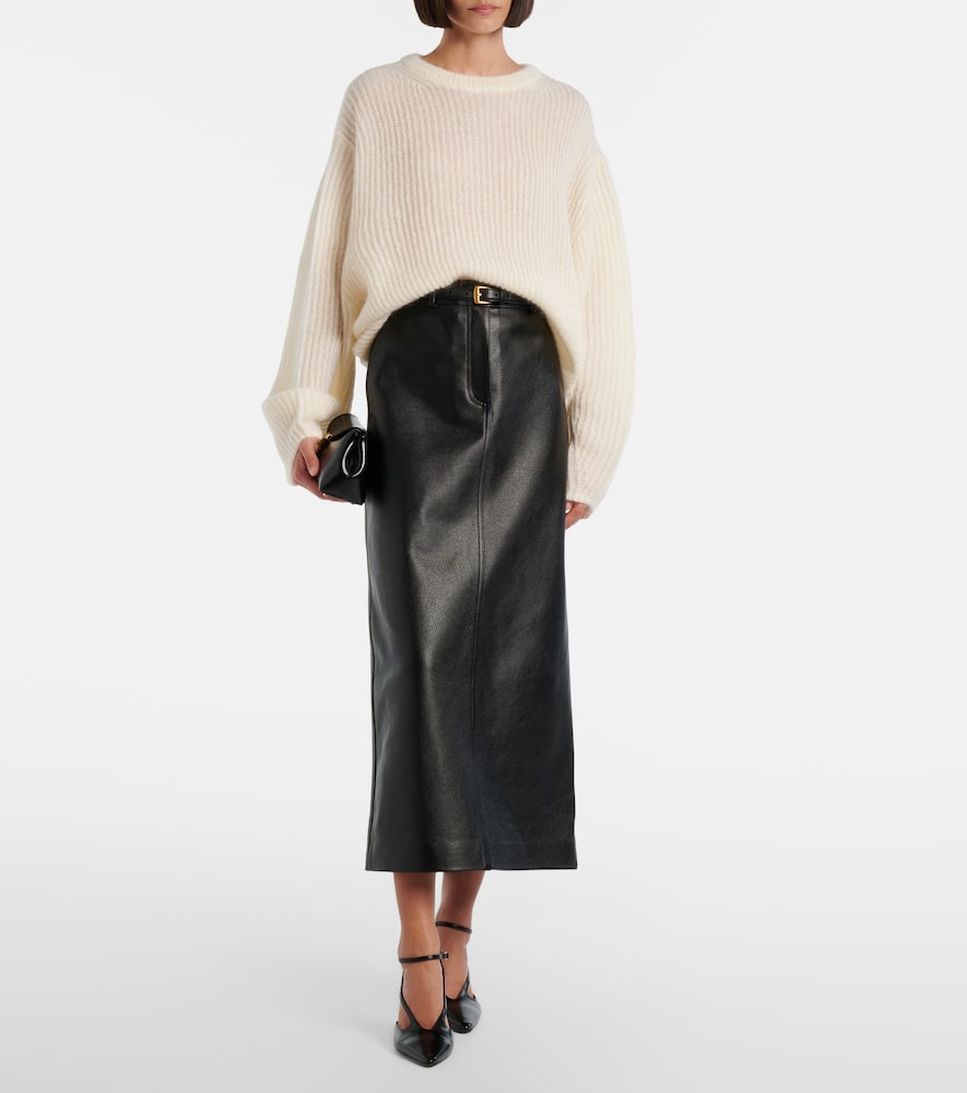 Mohair-blend sweater