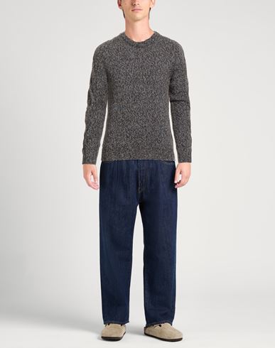 Man Sweater Navy Size 42 Wool, Recycled polyamide, Alpaca wool
