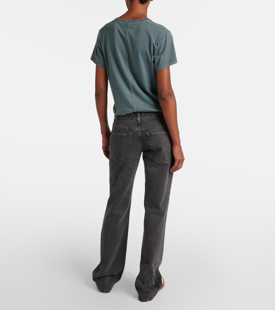 Lyndsey low-rise straight jeans