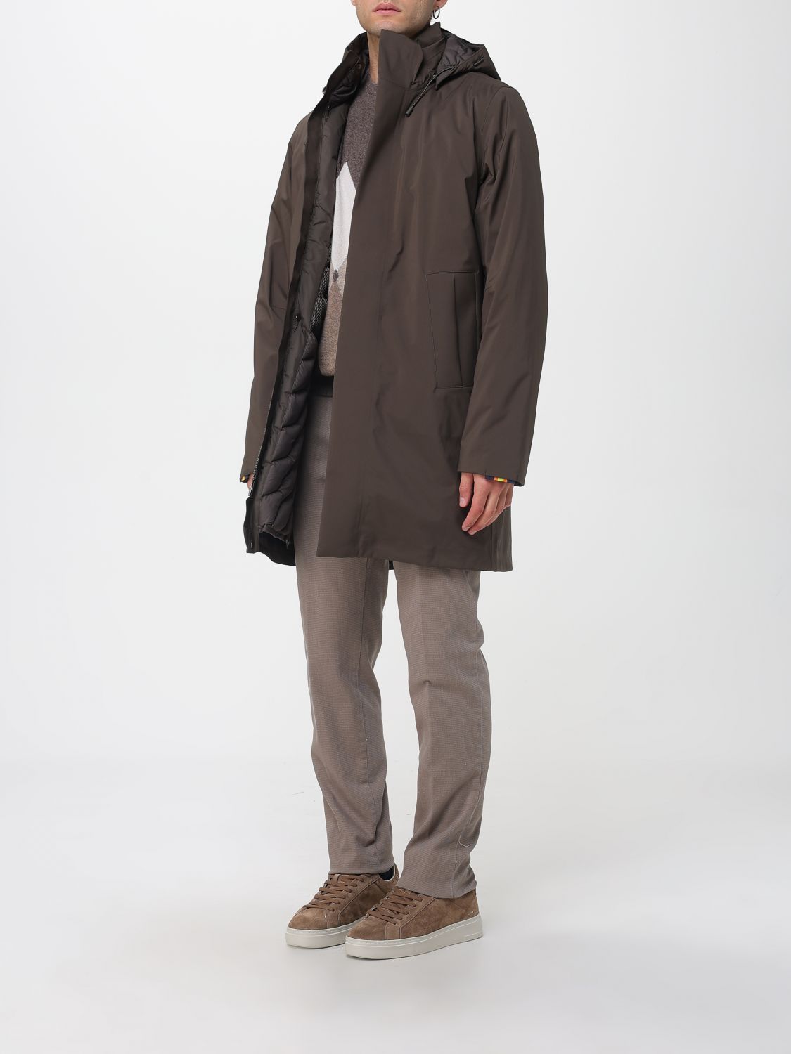 Coat Men color Kaki