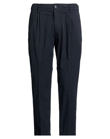 Man Pants Midnight blue Size 36 Cotton, Elastane