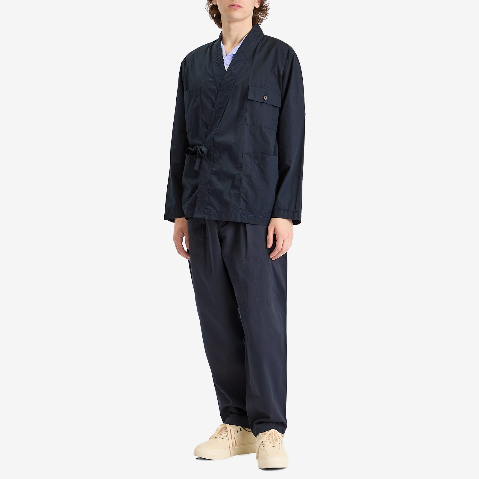 Men's Broad Cloth Osaka Work Jacket Navy