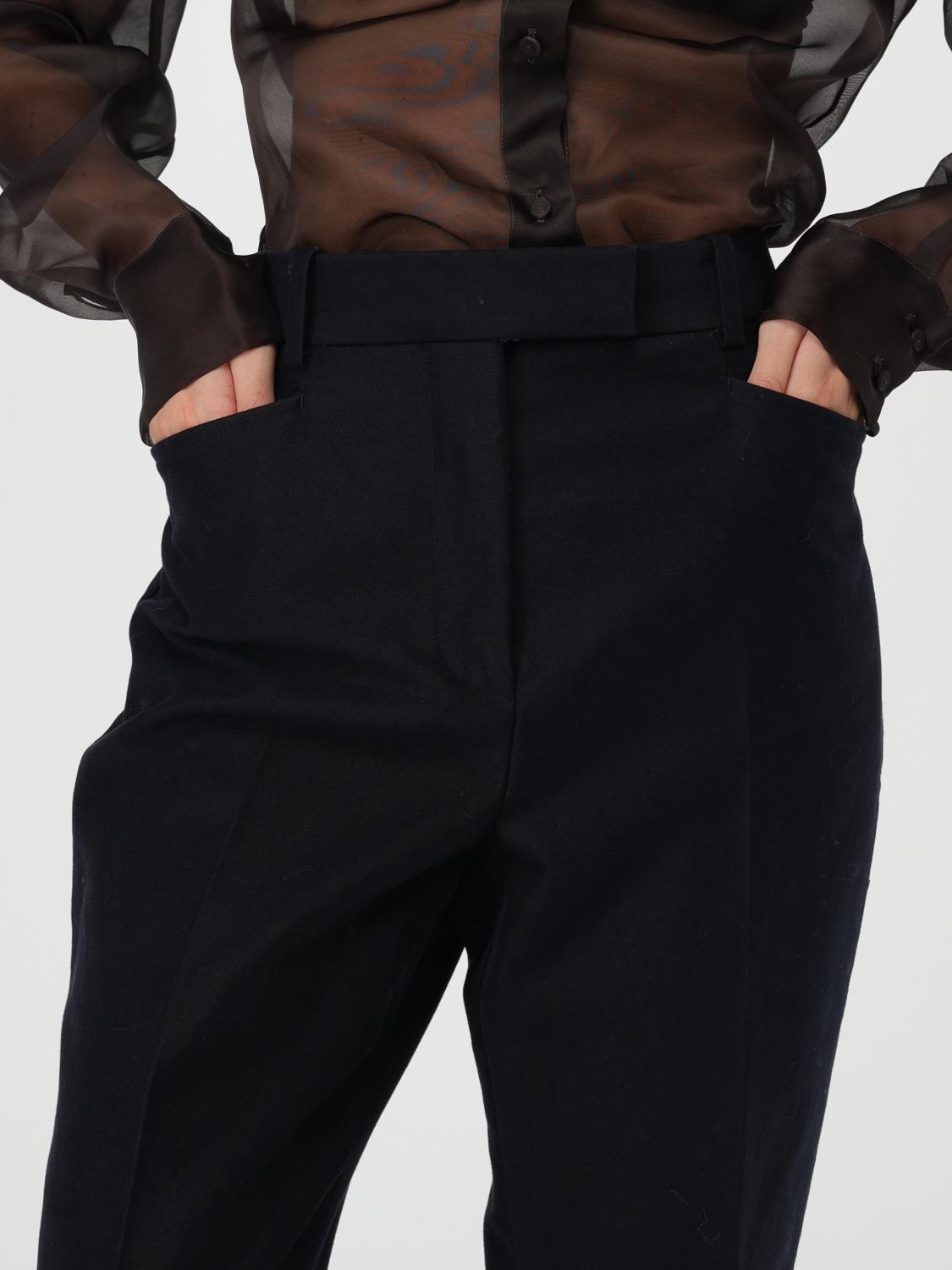 Navy Blue Cotton Pants