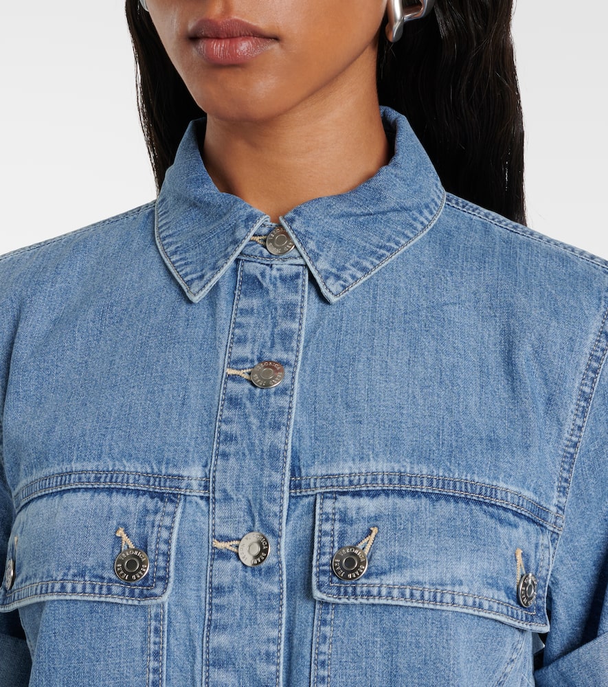 Warren denim shirt dress
