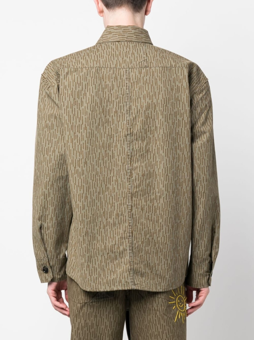 - Camouflage Print Shirt