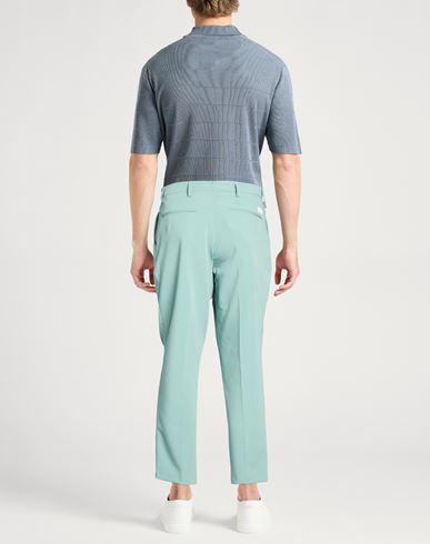 Man Pants Light green Size 30 Polyester, Viscose, Elastane