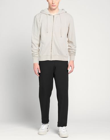 Man Sweatshirt Beige Size L Cotton