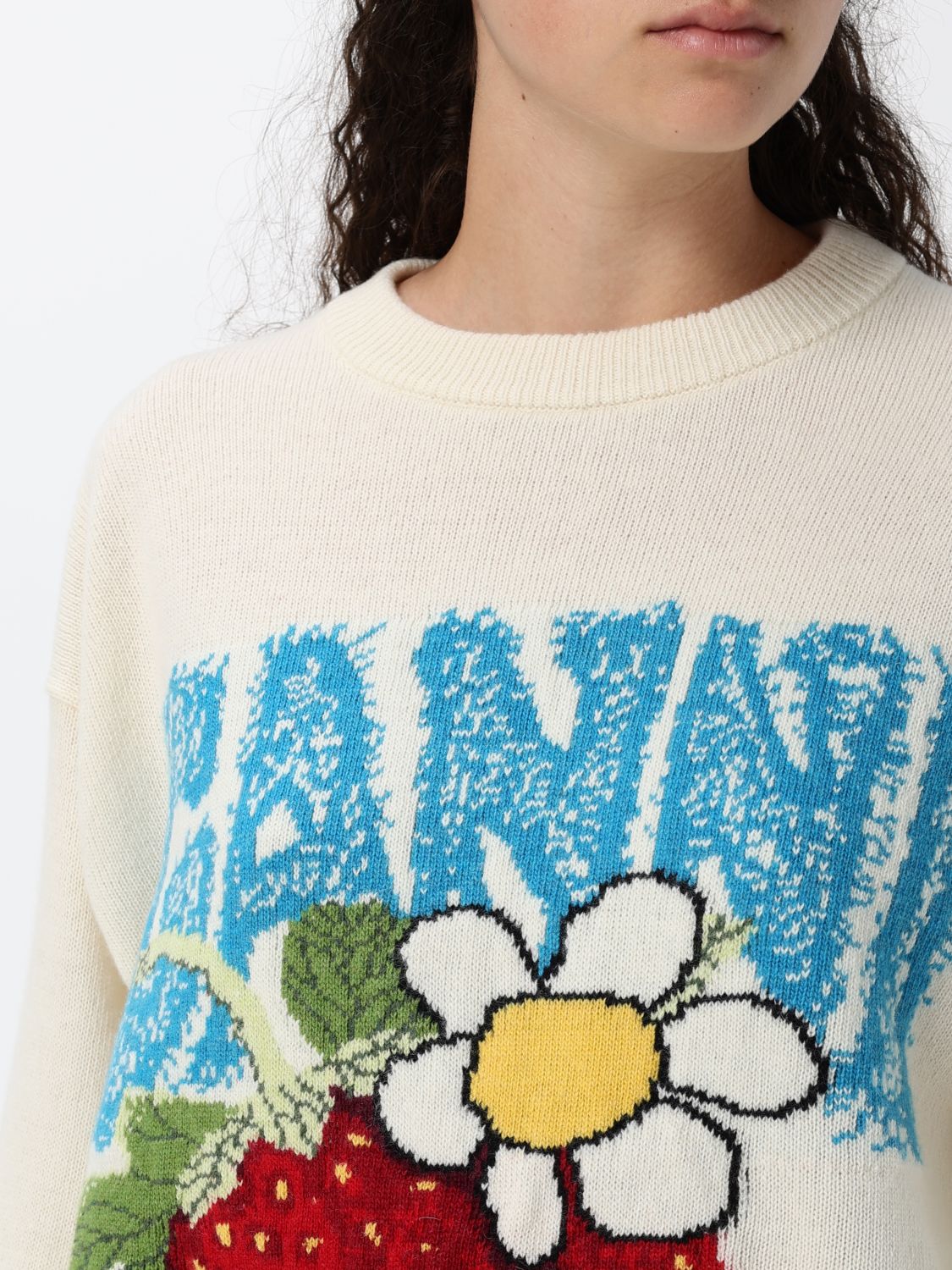 Sweater Woman color Ivory