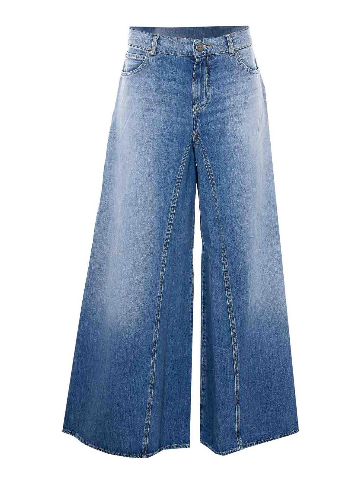 Super wide leg flared jeans