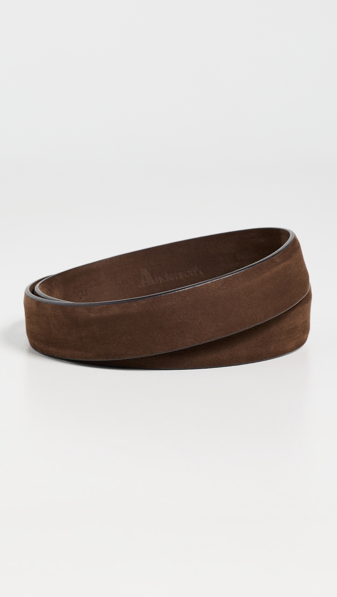 Simple Western Belt Brown M1