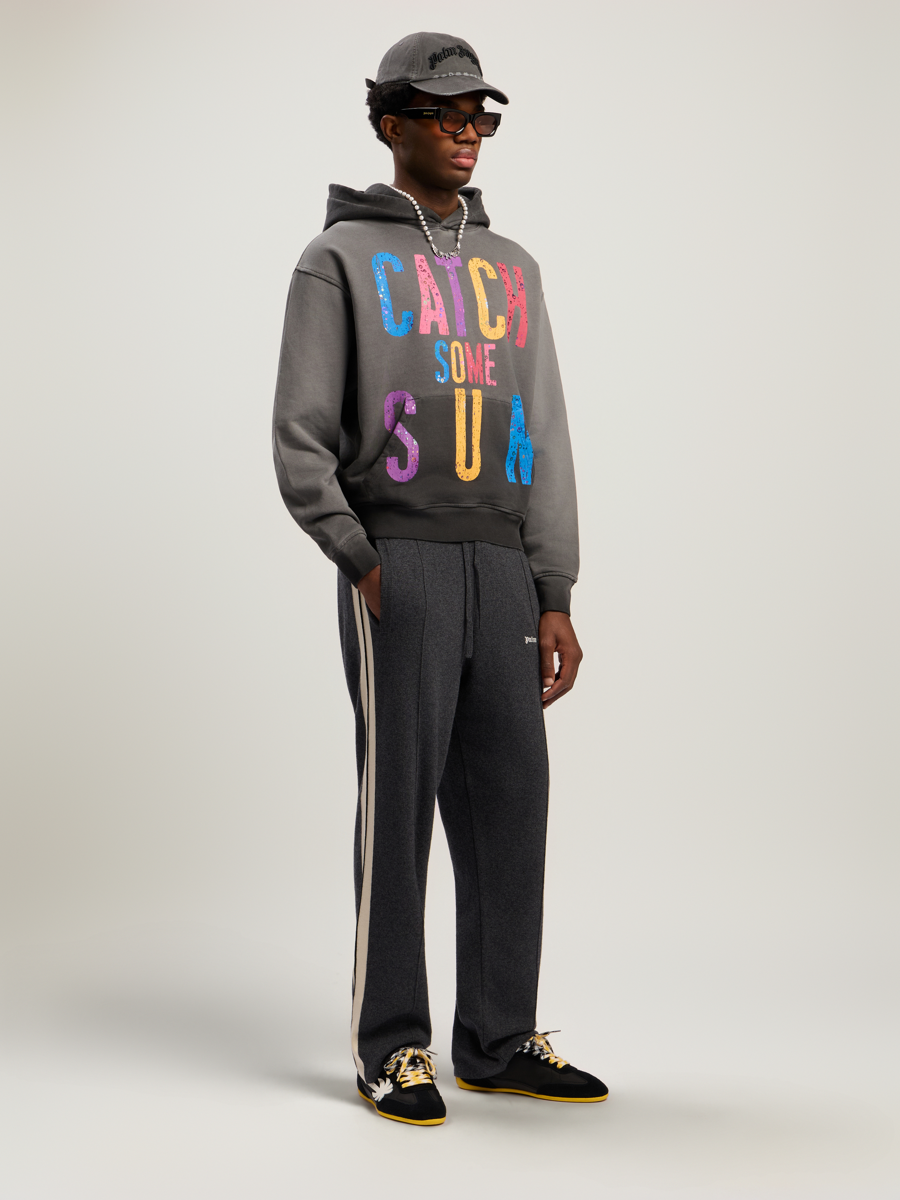 Catch Some Sun Hoodie Man  Black