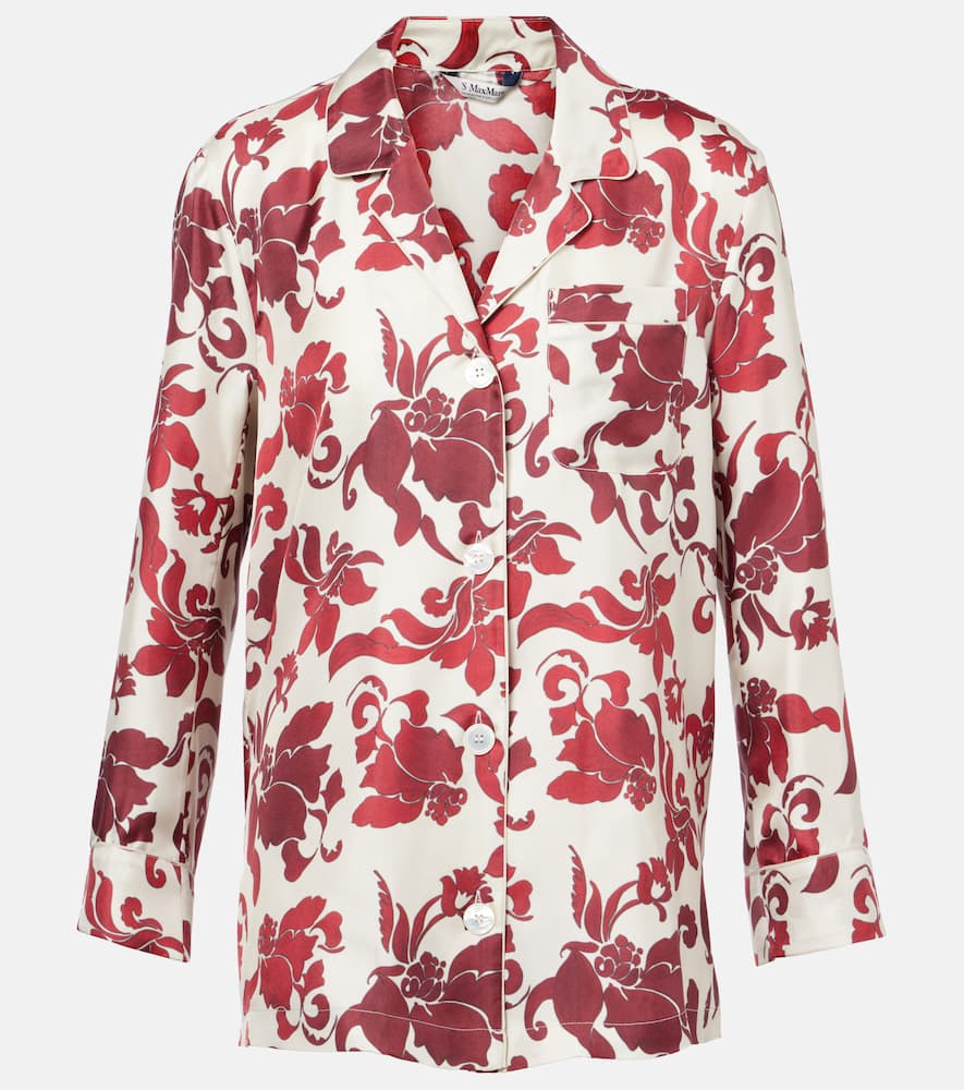Alan silk jacquard blazer