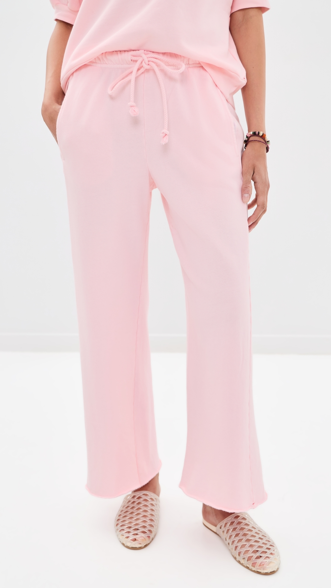 Matteo Sweatpants Pink Drop