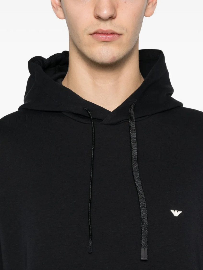 Essential Double Jersey Hooded Sweatshirt